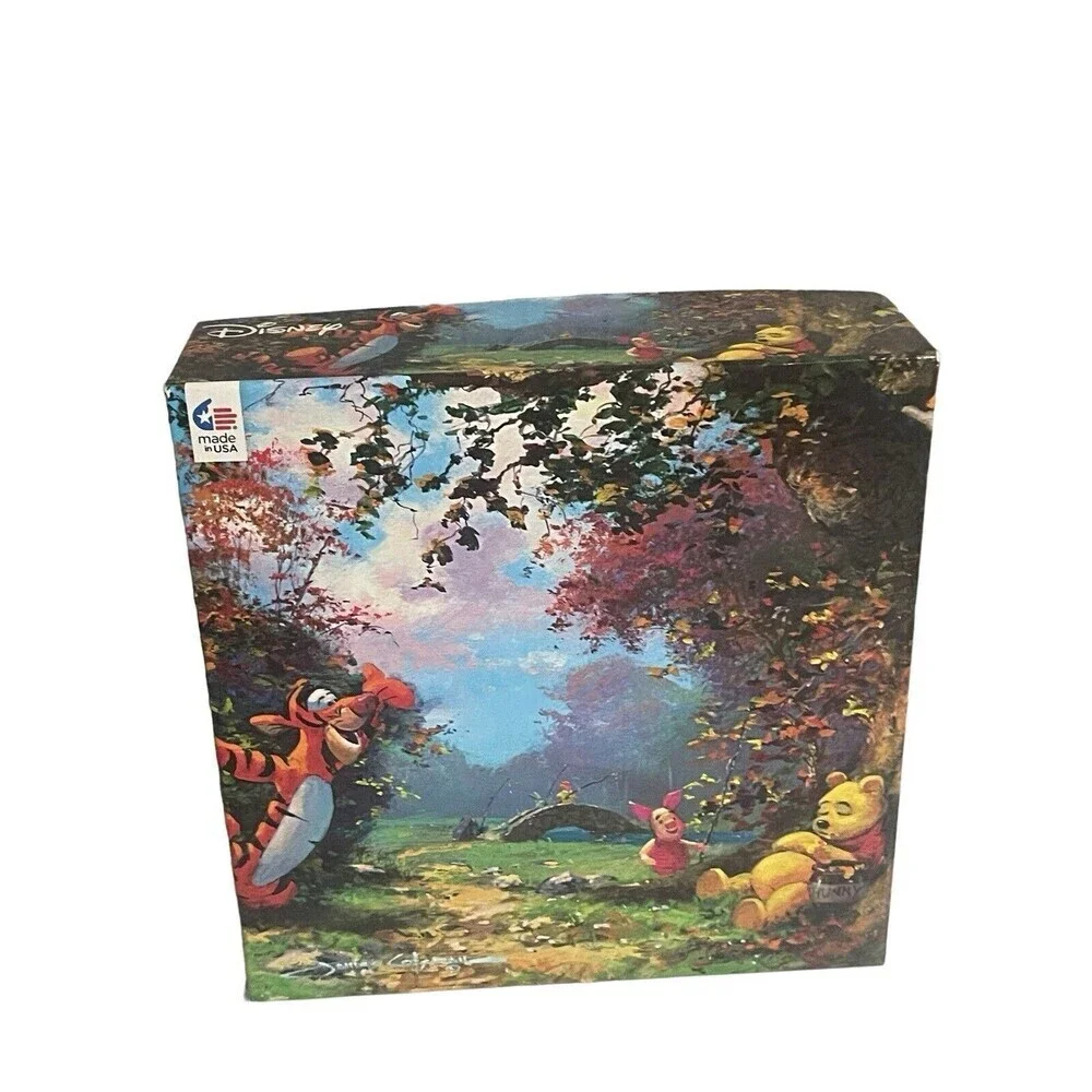 Disney Art 1000 Puzzle James Coleman Winnie the Pooh Afternoon
